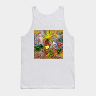 Tropical Abstract Tank Top